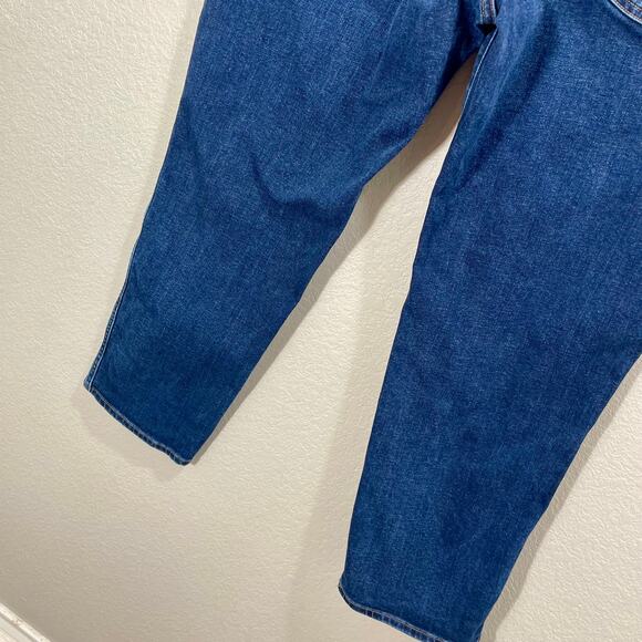 Madewell The Perfect Vintage Jean Women's Size 33 Dark Blue Minimalist Chic - Picture 11 of 12
